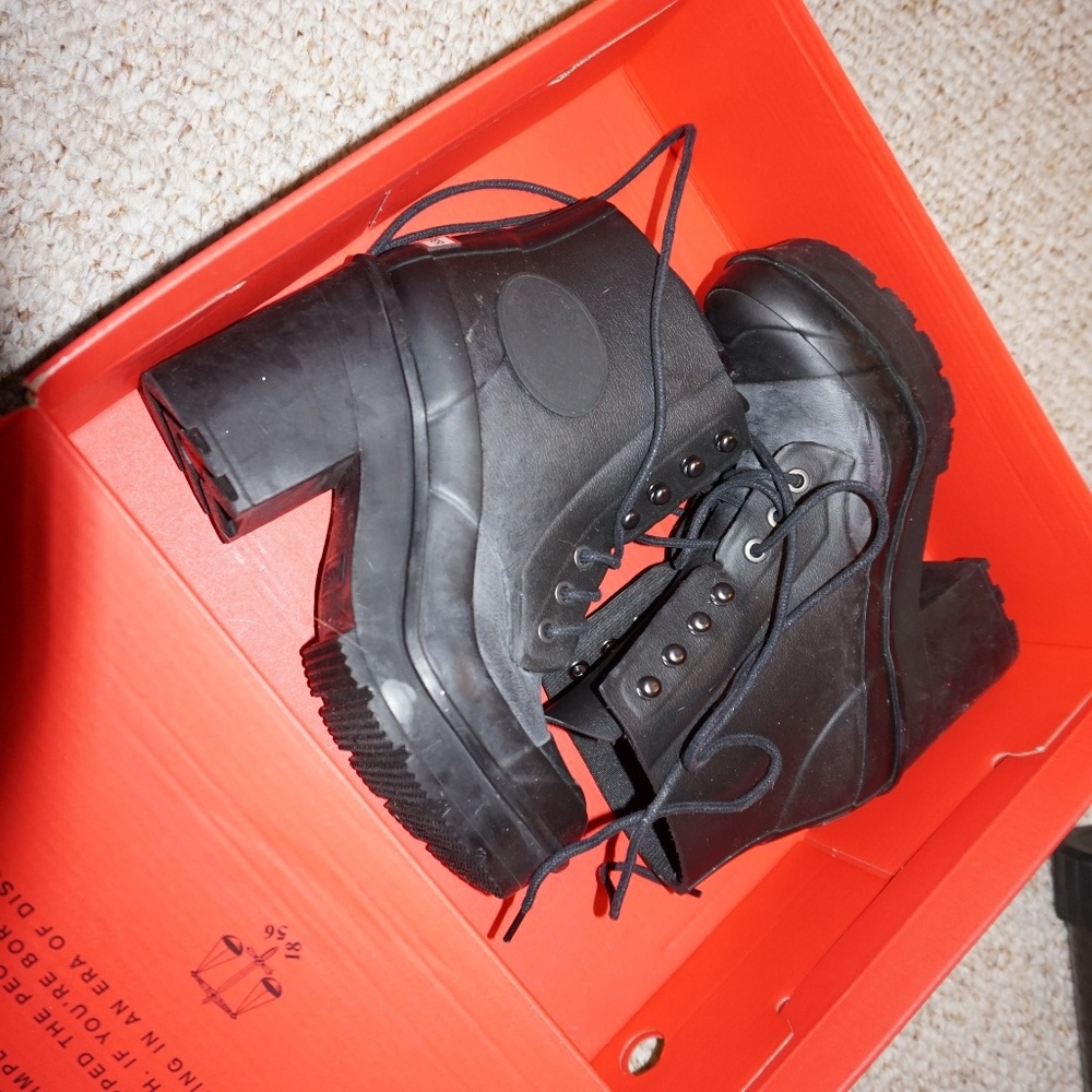 Hunter Block Heel Rain Boots